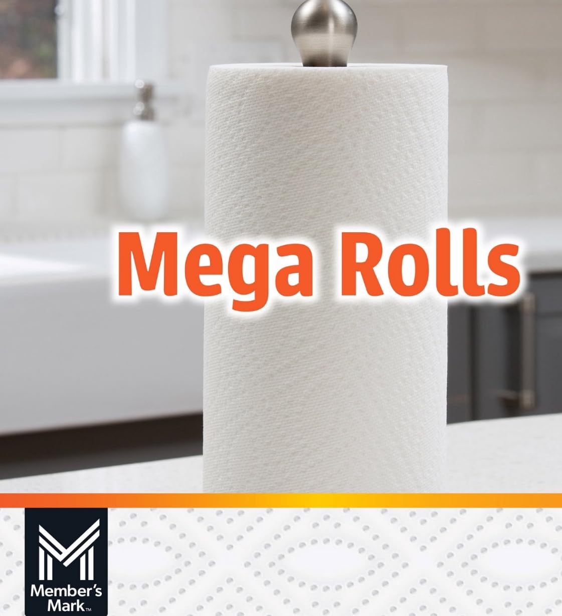 Member's Mark Super Premium Paper Towels - 15 Rolls, 150 Sheets Each | Ultra Absorbent & Durable