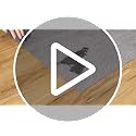 Mohawk Home Waterproof Rug Pad 9' x 12' Pet Friendly Non-Slip Cushion for Area Rugs