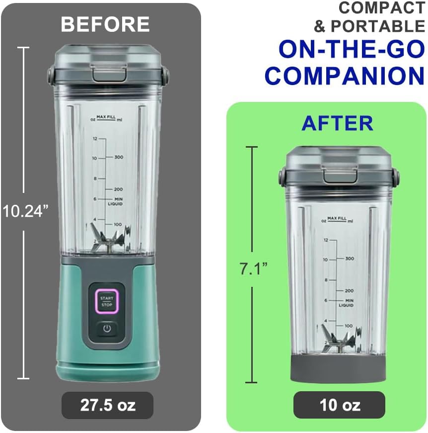 Ninja Blade Cover & Vessel Cap - 2-in-1 Replacement Parts for BC100 & BC151 Series | Food Grade, Leakproof, Dishwasher Safe, Grey