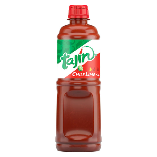 Tajin Chile Lime Sauce, Mild Mexican Chili Lime Sauce for Snacks, Vegetables, Wings, Tacos, Nachos, Fruit, and Drinks, Zesty Flavor Enhancer, 15.38 oz (Pack of 1)