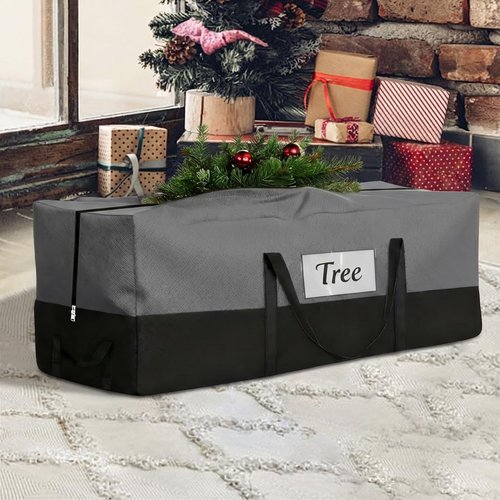 Christmas Tree Storage Bag by [Brand Name] - Heavy-Duty 600D Oxford for 8 Ft Trees | Durable Zipper & Reinforced Handles