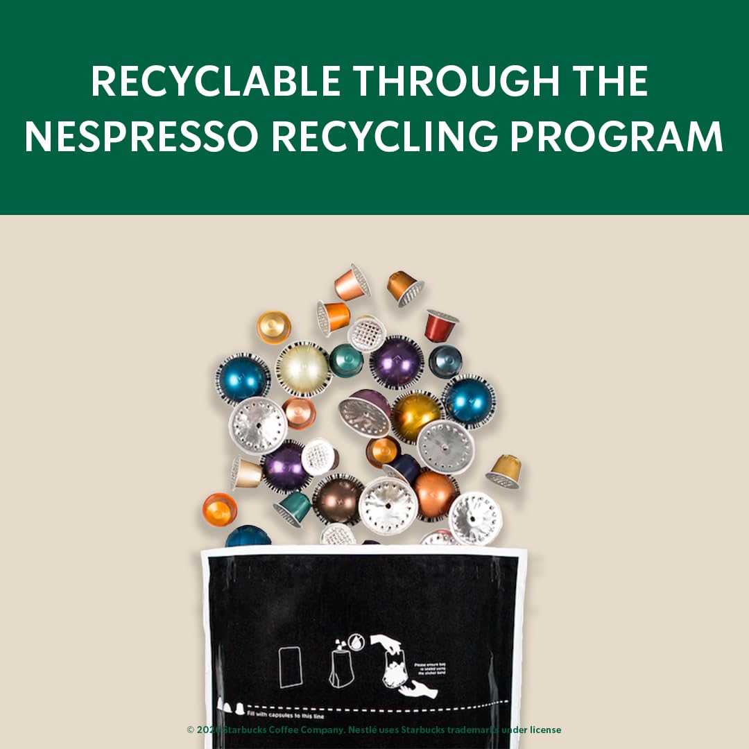 Starbucks by Nespresso Vertuo Coffee Pods - Pike Place Medium Roast, 30-Count, Brews 7.8 oz.