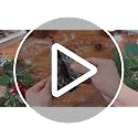 Bucherry Retro Green 3D Wooden Christmas Trees - Set of 5 Tabletop Holiday Decor