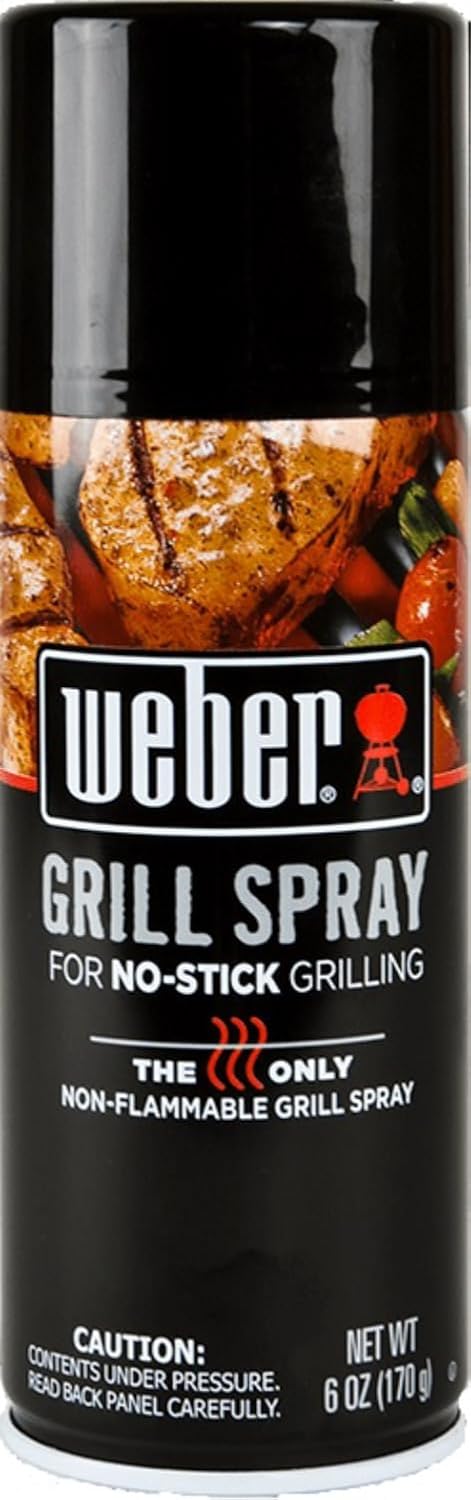 Weber Grill'N Spray 6 Oz. - Set of 3 for Perfect Grilling Flavor and Easy Application