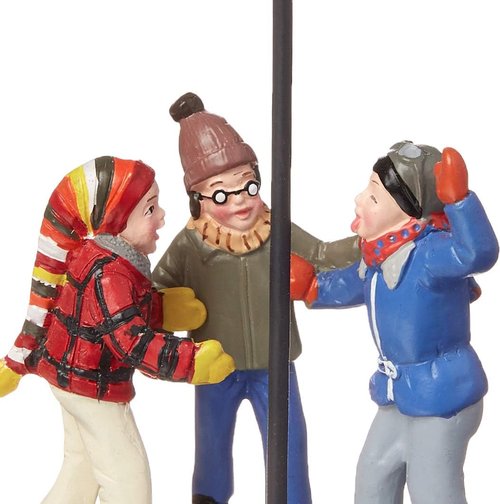 Department 56 A Christmas Story Village - Triple Dog Dare Figurine | 4.375 Inch, Multicolor