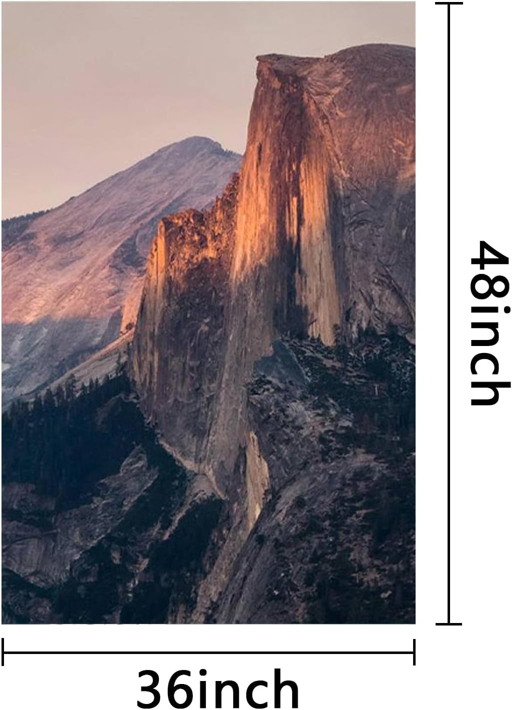 ZXDZSM Custom Canvas Prints - Personalized Photo Wall Art | Unframed 36" x 48" Size