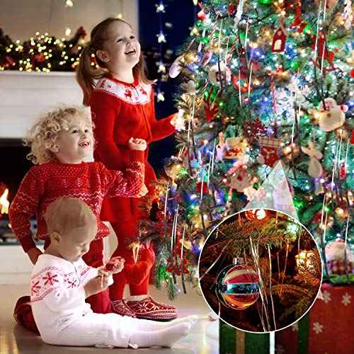 Premium Icicle Tinsel Strands for Christmas Tree - 2000 Old-Fashioned Silver Icicles Garland for Xmas Trees Shiny Mylar - Each Strand 18 in. - Kid Pet Safe (Lead-Free) - Hang with Ornaments & Decor