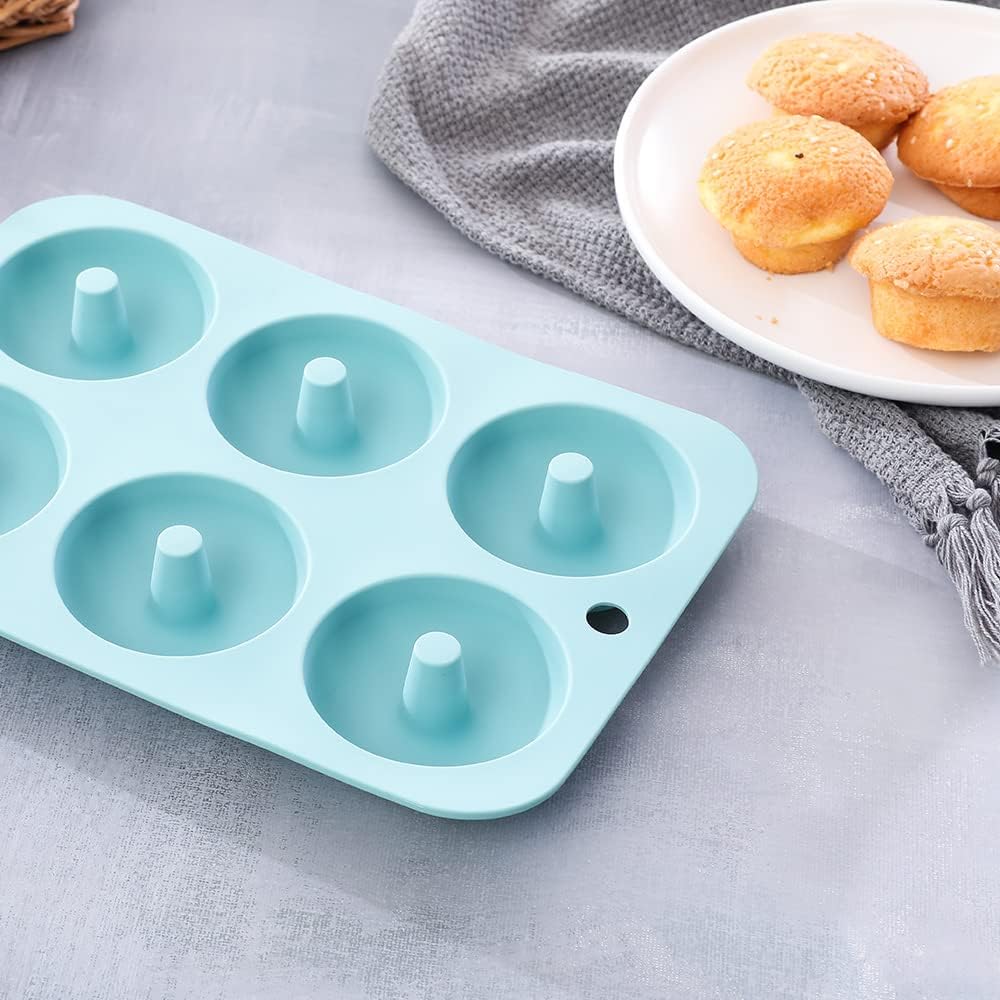 Skiennix Nonstick Silicone Bakeware Set - 30-Piece Baking Essentials with Cake Molds & Muffin Pans