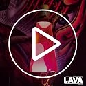 14.5-Inch Classic Lava® Lamp - Red Wax & Orange Liquid Motion Night Light