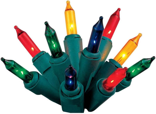 20ft Multi-Colored Twinkling Lights Bulbs - Celebrations V8224212 for Festive Decor