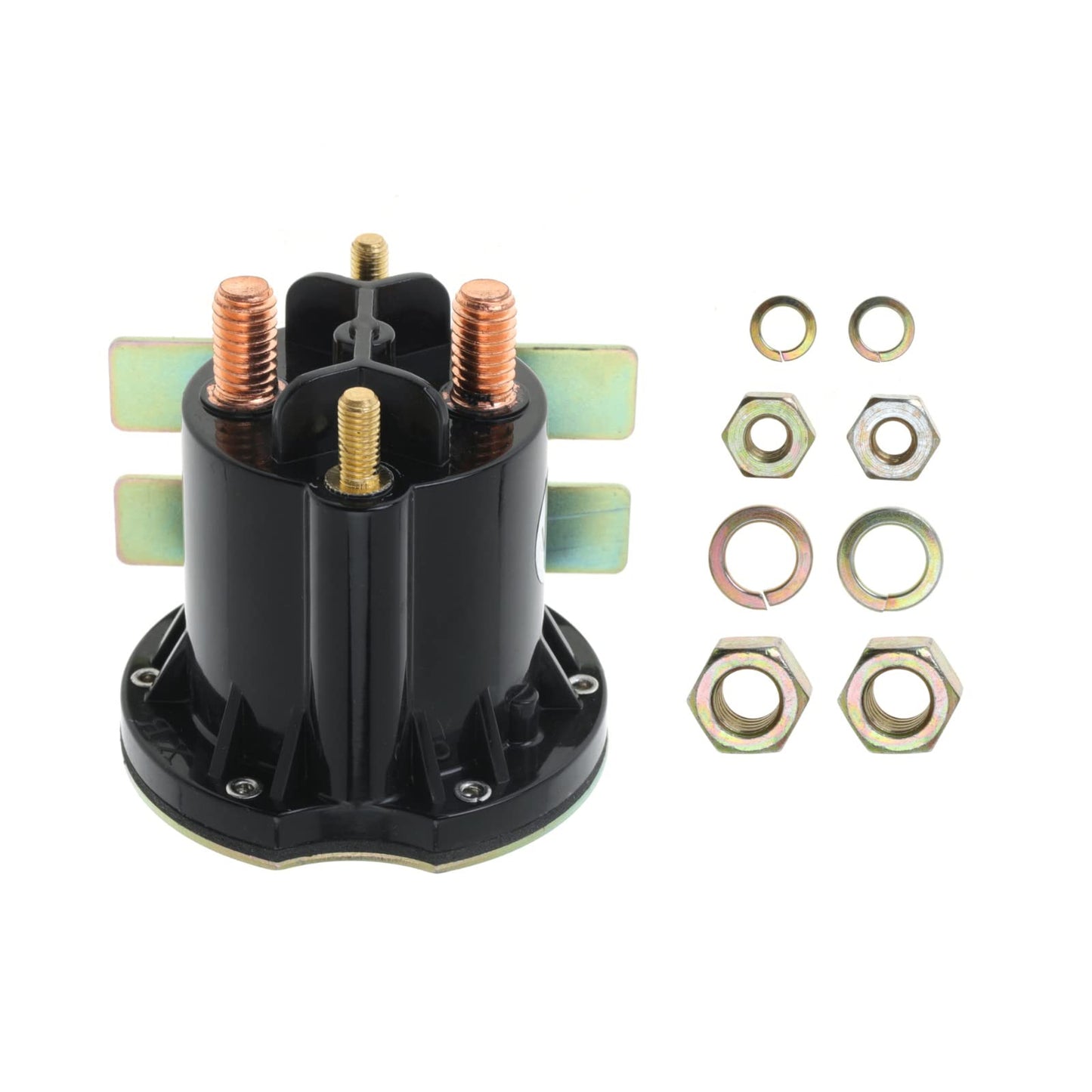 12V Solenoid Relay for Yamaha G22 G23 G27 G28 G29 Golf Carts for Trombetta 6841271012 6841251012 J&N 24022272 Replace JW1H19500000 JR3H19500000 JF2H195000 J388195001 2003-Current