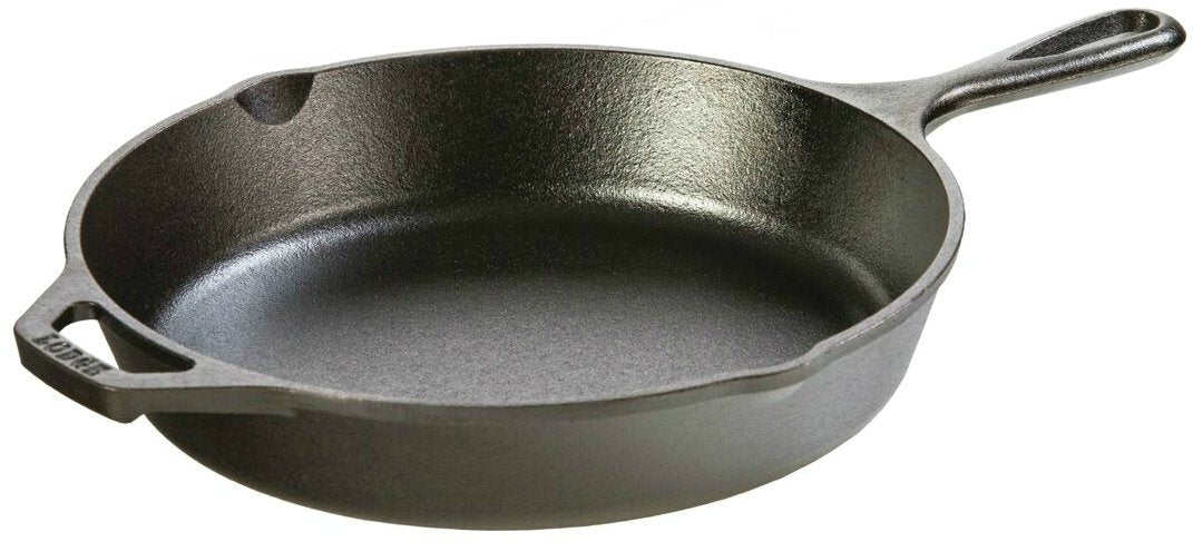 Lodge Cast Iron Set - 5-Piece Set - Pre-Seasoned Kitchen Set - Skillets, Griddle & Dutch Oven Included - PFAS-Free Non-Toxic Cookware