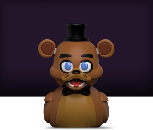 Funko TUBBZ Mini Freddy Fazbear Rubber Duck | Five Nights at Freddy's Collectible Figure