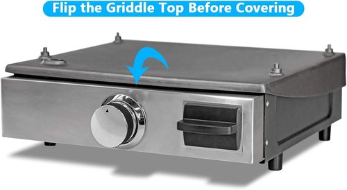 iCOVER 17 Inch Griddle Cover - Heavy Duty Waterproof 600D Polyester for Blackstone Griddles