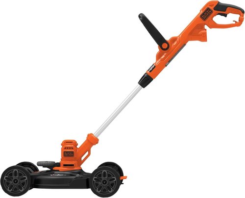 BLACK+DECKER 3-In-1 Electric Lawn Mower, Weed Eater & Edger - 12-Inch, 6.5 Amp Power