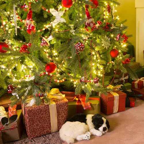 Shappy 300 Pack Ornament Hooks for Christmas Tree Decorations Mini Ornament Hangers Metal Xmas Hooks Small Wire Baubles Ball Hangers for Christmas Tree Decoration (Gold)