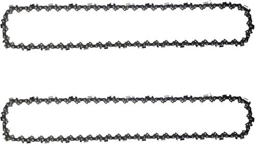 EGO Power+ 16-Inch Chainsaw Chain Replacement - Durable 2PC Set for CS1613, CS1604, CS1600, CS1610, CS1611