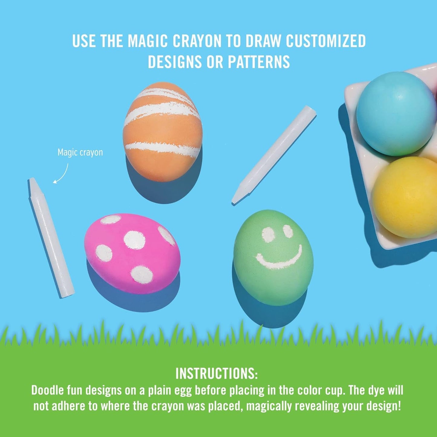 PAAS Easter Egg Coloring Cup Kits - 2 Pack