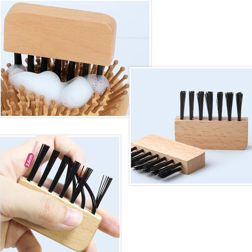 Skiennix Hair Brush Cleaner Tool - 2-in-1 Rake for Removing Tangled Hair & Dust | Ideal for Home & Salon Use