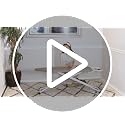 Gray Foldable Ironing Board 57x15 Inches with Wall Hanger and Adjustable Height
