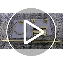 Delarkusi 5-Piece Brushed Gold Bathroom Hardware Set - 24 Inch Towel Rack & Accessories
