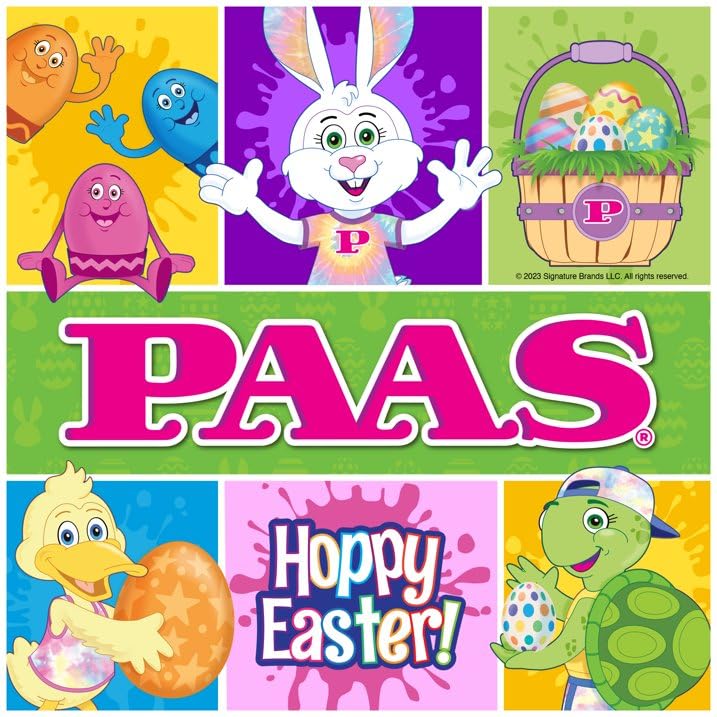 PAAS Egg Decorating Kit Super Set: Deluxe and Marble - America's Favorite Easter Tradition