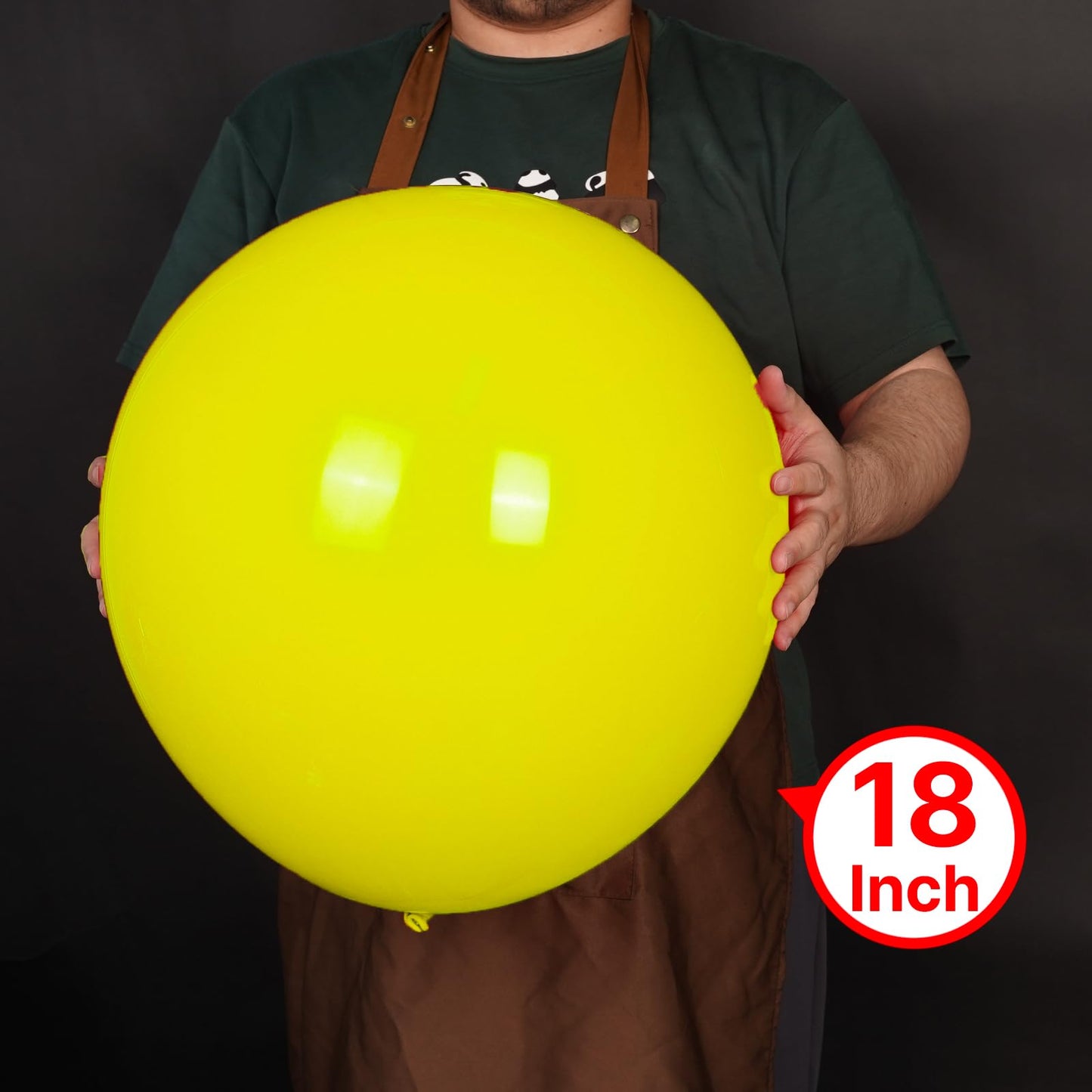 PartyWoo Yellow Balloons 20pcs 18 Inch Yellow Latex Helium Balloons for Birthday Baby Shower Graduation Sunflower Anniversary Engagement Bee Hawaiian Beach Lemon Theme Party Decorations Yellow-Y55