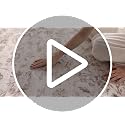 Beauoop 8x10 Beige Vintage Oriental Area Rug for Bedroom - Washable, Low Pile, Non Slip