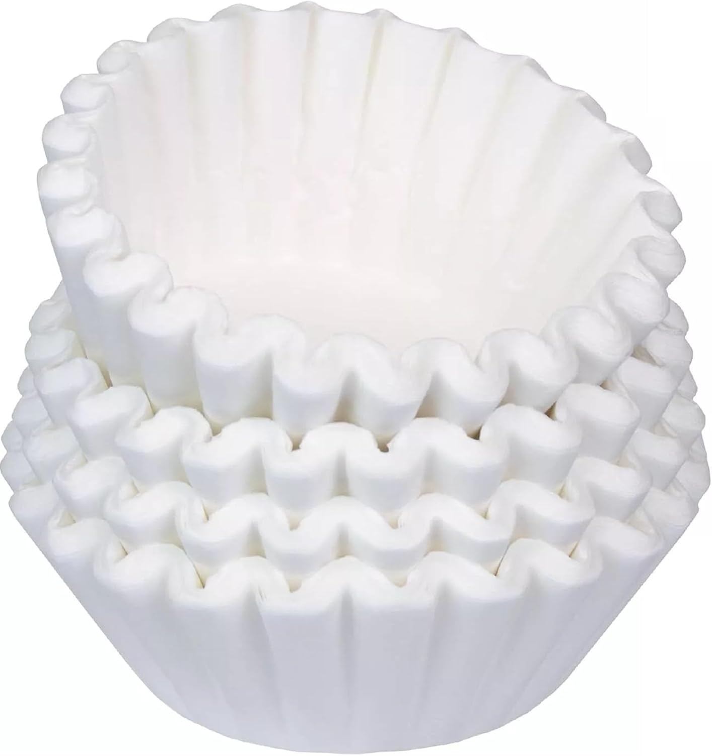 Skiennix 100 Count Coffee Filters - Flat Bottom Paper Filters for Fellow Aiden Coffee Maker