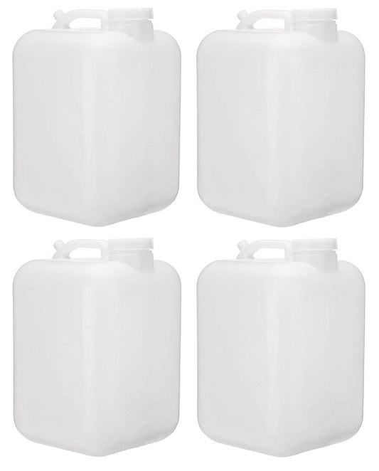 North Mountain Supply 5 Gallon Vented Plastic Hedpak/Carboy - Pack of 4