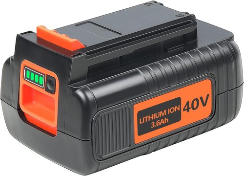 Black & Decker 40V Lithium Battery Replacement - 3.6Ah for LBX2040, LBX36, LBXR36, LST540 & More