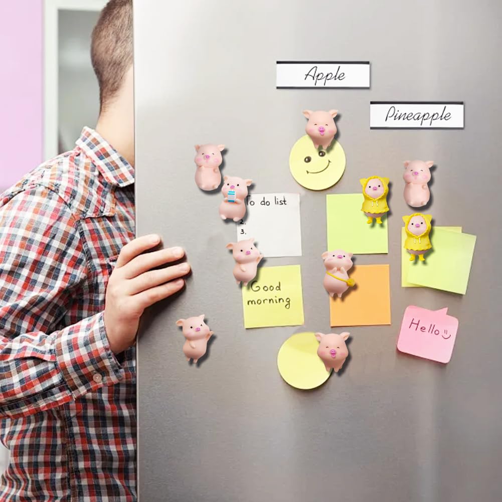 Fridge Magnets, Animal Refrigerator Magnets, Paxar 12Pcs Magnets,Home Kitchen Magnet Set for Office Whiteboard Decoration Photos, Maps