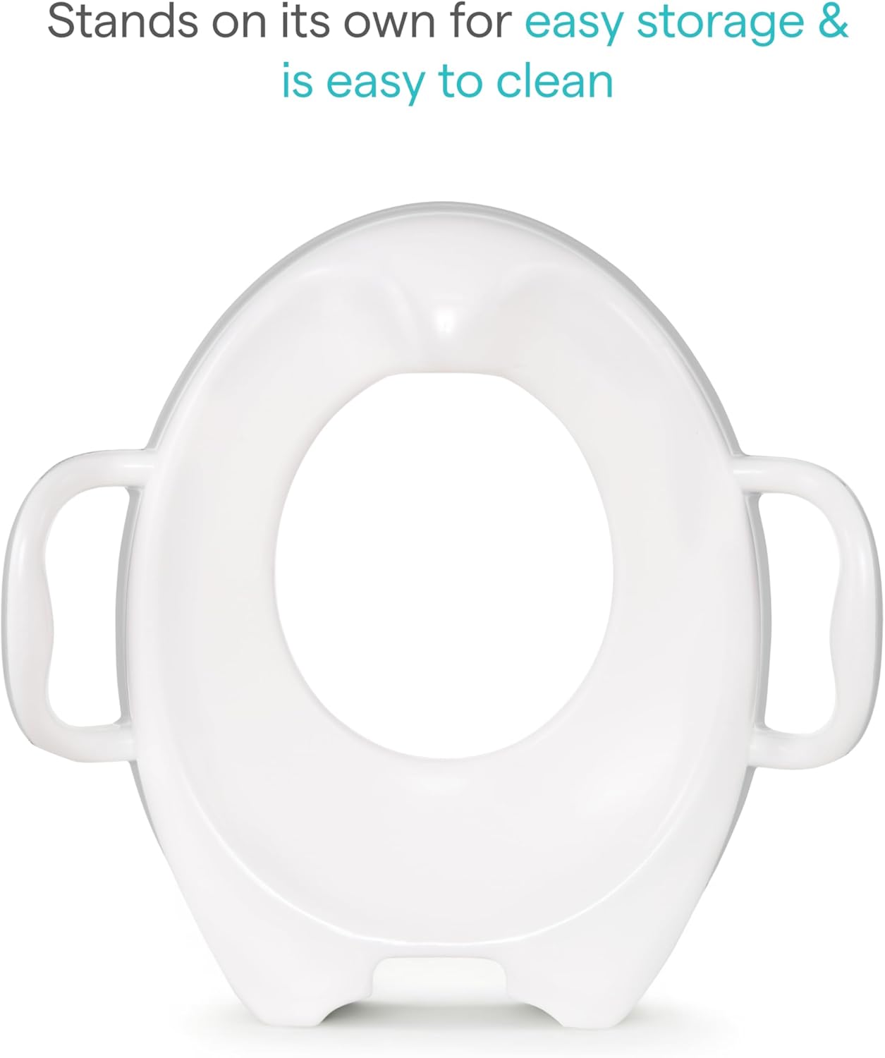 Munchkin® Sturdy™ Potty Training Seat - Comfortable & Secure Design | Grey Color