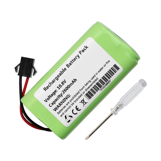 MULS 2600mAh Vacuum Battery for Vactidy T6 T7 T8, Vactidy LS001-02 Vacuum Cleaner High Capacity with Tools 10.8V