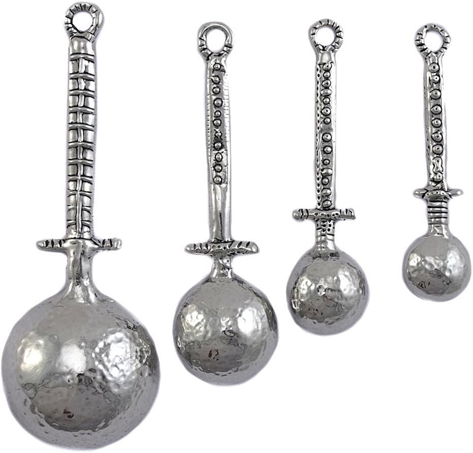 Crosby & Taylor Celtic Pewter Measuring Spoon Set
