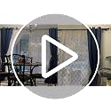 Yakamok Black 100% Blackout Curtains 84 Inches Long for Bedroom 52"