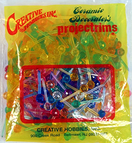 Creative Hobbies Plastic Christmas Tree Light Bullets 250 Pack Multi Colors