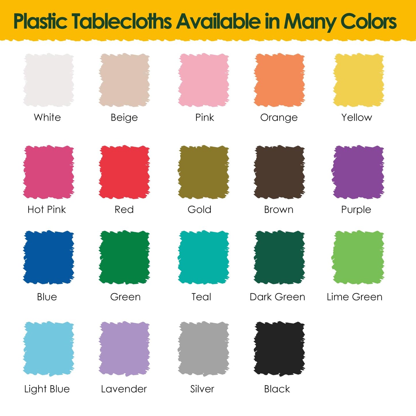 Xnluothsk Red 5 Pack 54 x 108 Inch Plastic Tablecloth Disposable Tablecloth for Rectangle Table, Party Plastic Table Cloth