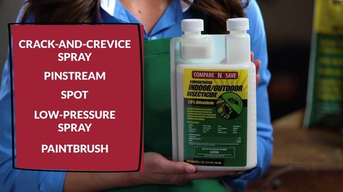 Compare-N-Save Insect Control Concentrate - Effective Indoor & Outdoor Solution | 16-Ounce
