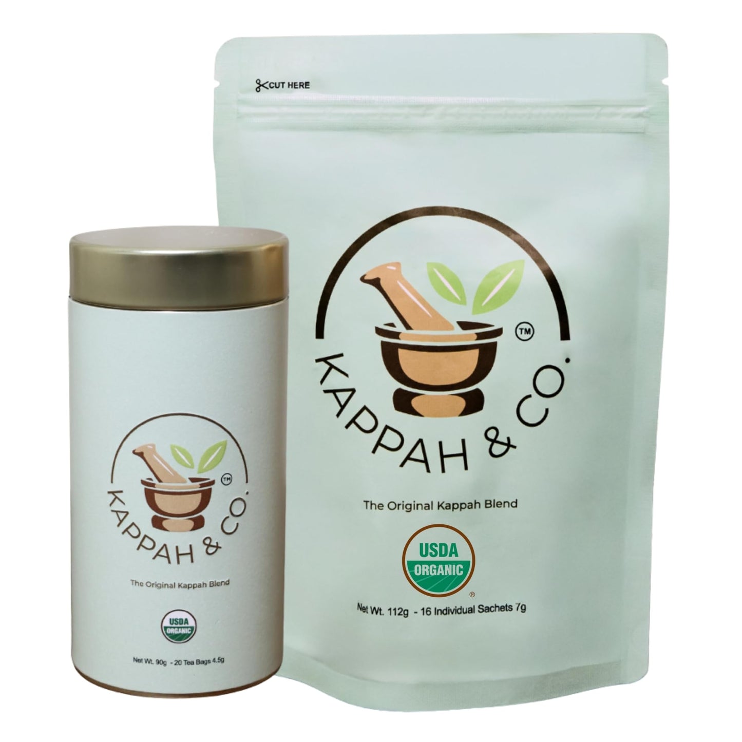 Kappah Organic Fennel Tea Bags and Powder Sachets - Supports Digestion and Reduces Bloating - Caffeine Free Stomach Ease Herbal Tea - Real Ground Herbs - No Fillers