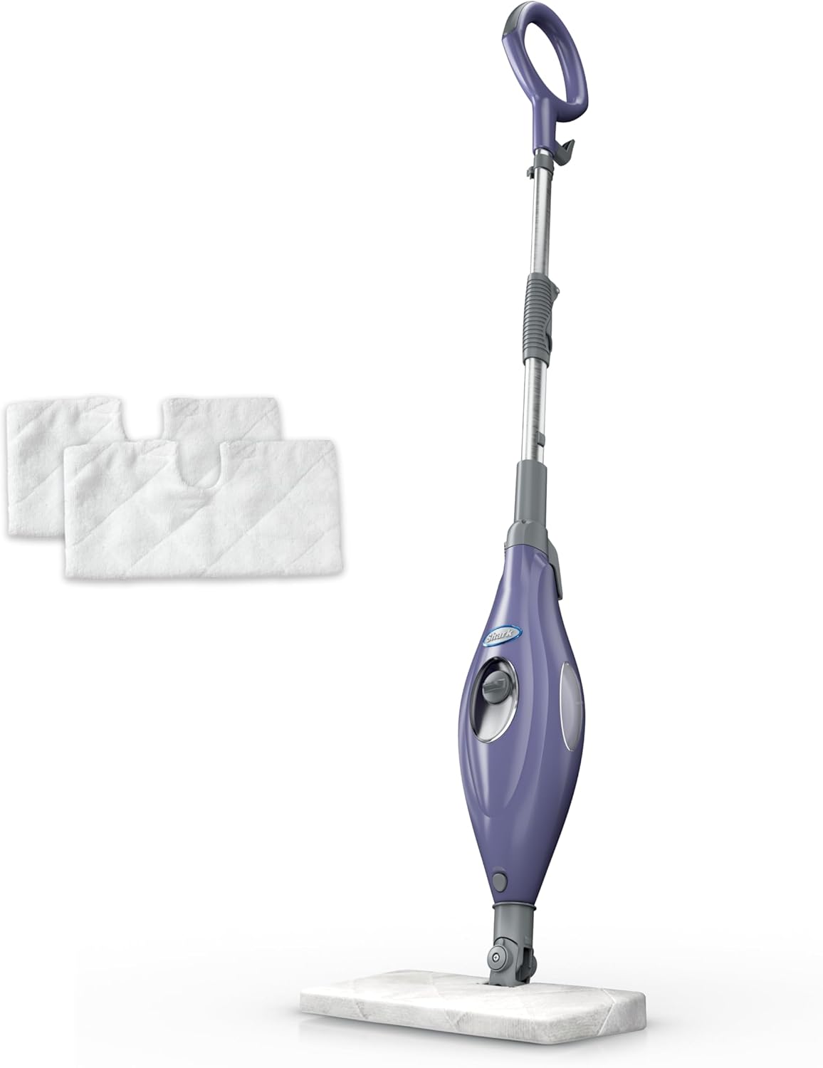Shark Steam Pocket Mop - Lightweight Steam Cleaner for Sealed Hard Floors | 2 Washable Pads, Purple, S3501