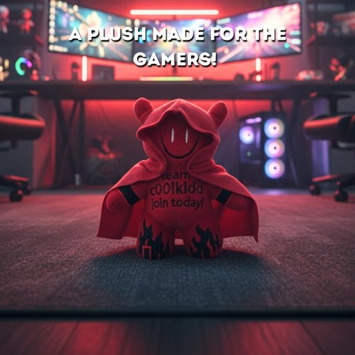 Forsaken Coolkidd Plushie - Soft Gaming Doll for Collectors | 25cm Display Decor for Gamers