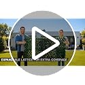 NatraHedge 20x50 Faux Privacy Grass Wall Ficus Leaf Decor - Outdoor Garden Screen