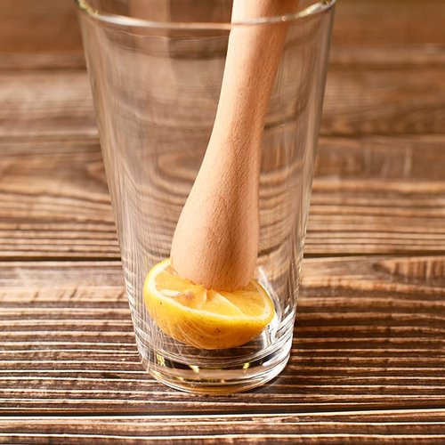 Datsto Wooden Muddler for Cocktails 10 Inch, Home and Bar Muddler for Mojitos, Fruit Drinks, Sturdy Wood, Professional Bar Tool