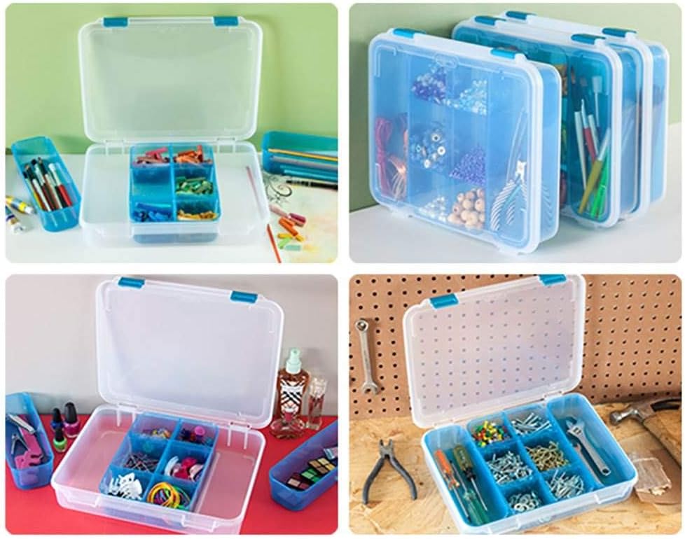 Sterilite Divided Case - Versatile Storage Solution in Multicolor | Organize Your Essentials