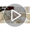 MIULEE Christmas Throw Pillow Covers Pack of 2 18x18 Inch Red Holiday Decor