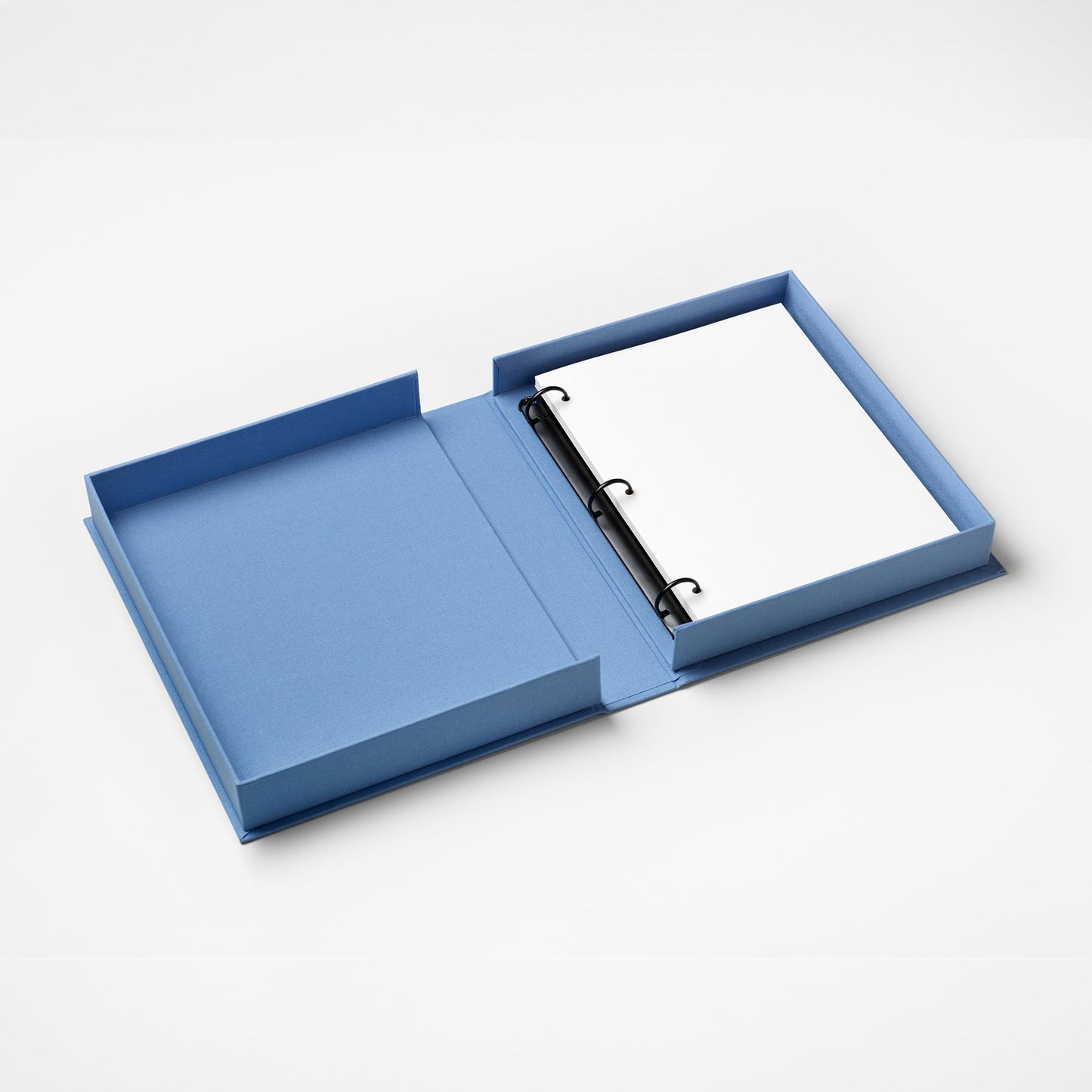 Printworks Moments That Matter the Most Photo Album, Sky Blue - 30-Page Coffee Table Memory Book - Holds 4x6 Pictures - Fabric-Covered Keepsake Design