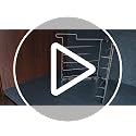 Folding Pizza Rack with five 14 Inch Screens