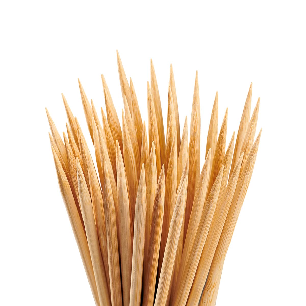 GUSTO [6 Inch - 100 Count] Bamboo Skewers for Shish Kabob, Grilling, Fruits, Appetizers, and Cocktails (Formerly Comfy Package)