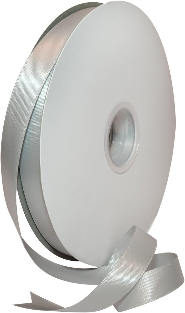 Rosy Mauve Double Face Satin Ribbon 3/8" x 100 YD - Perfect for Gift Wrapping, Crafts & Weddings